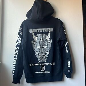 Simplefad Punk Hoodie Size Medium